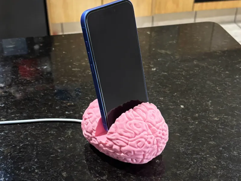Support de téléphone Cerveau