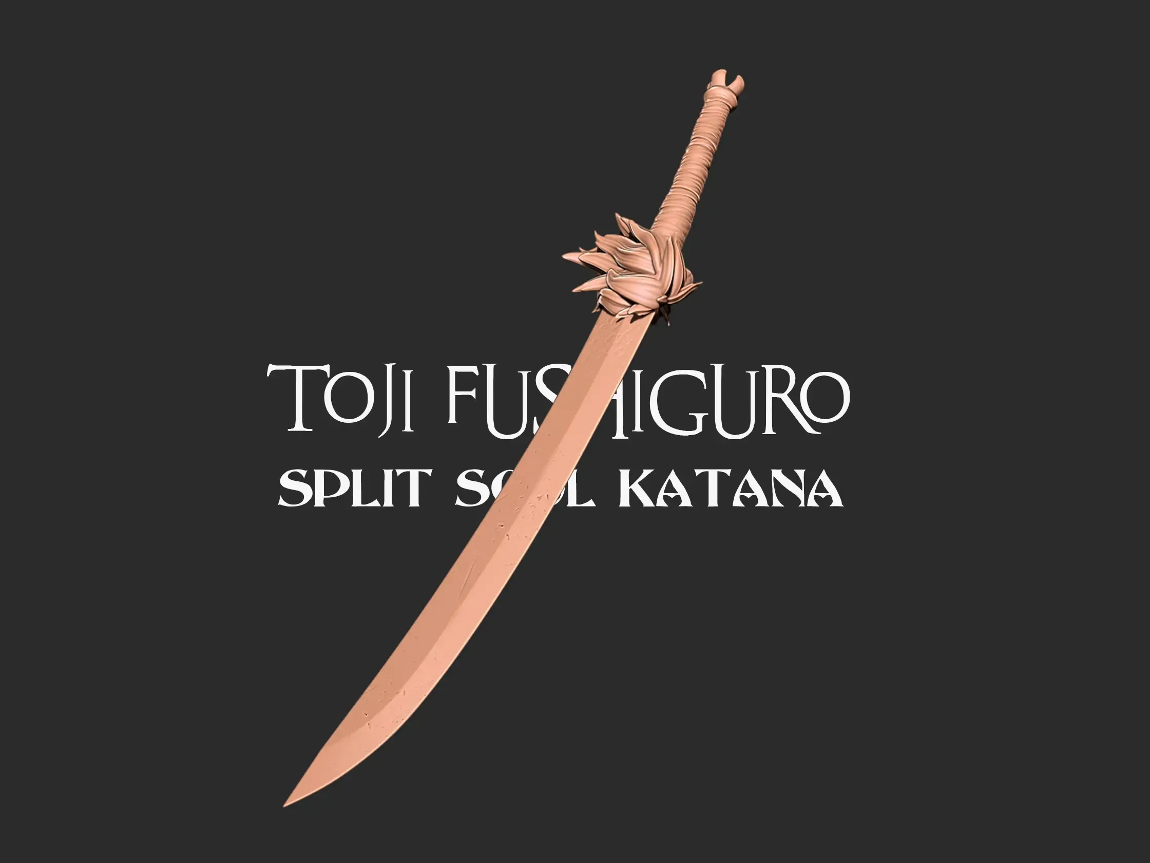 Split Soul Katana - Toji Fushiguro Jujutsu Kaisen