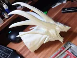 Blue Beast the aquatic dragon head-1