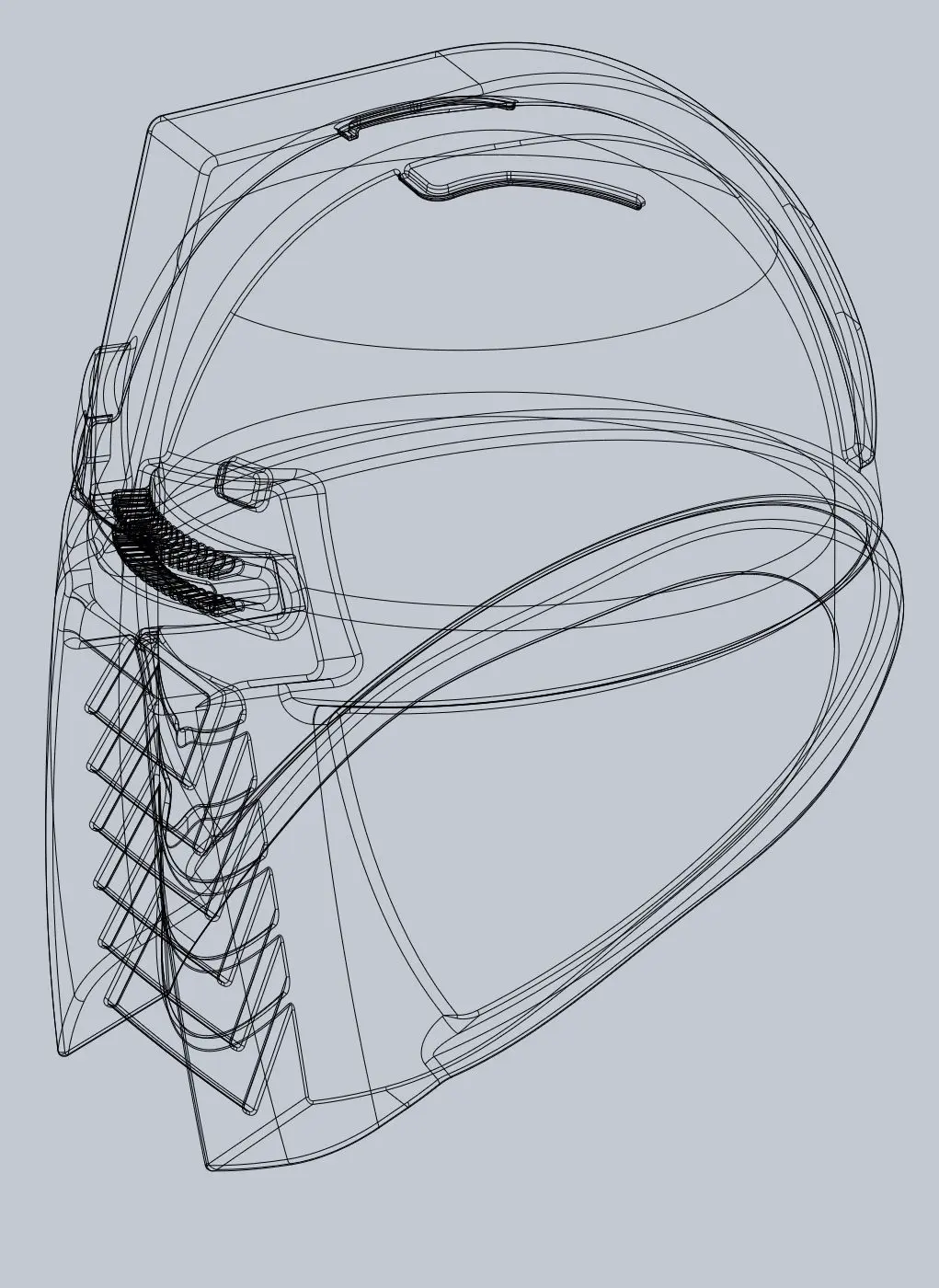 Battlestar Galacticar Cylon  Zylon Centurion Helmet