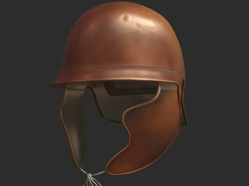 Roman-Style Helmet – Ancient Warrior 3D Printable STL Armor