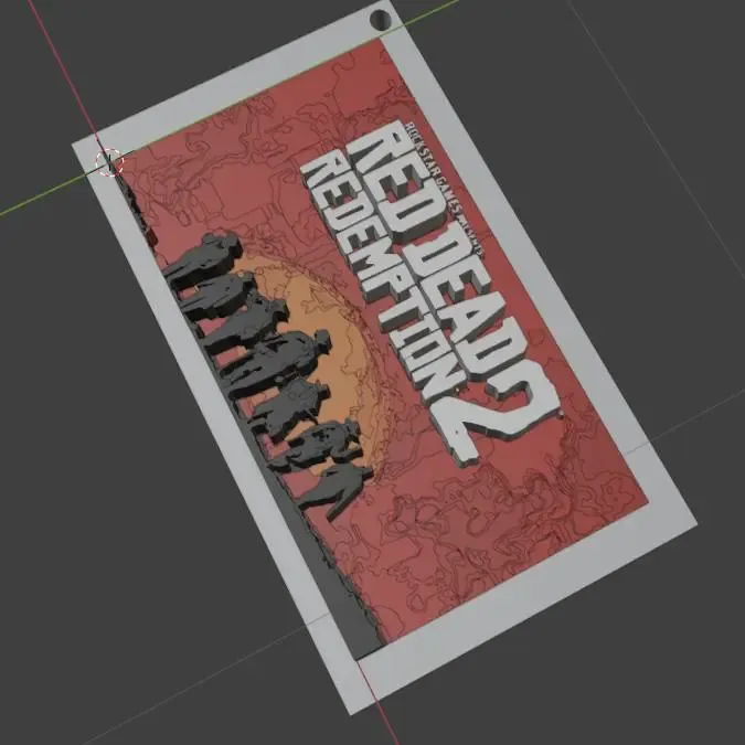 Red Dead Redemption 2 RDR 2 Keychain