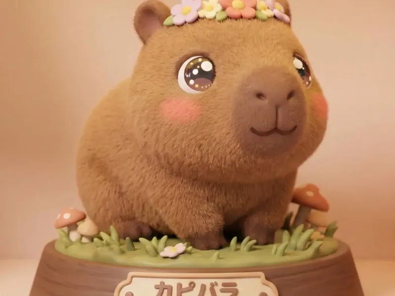 Capybara Kawaii