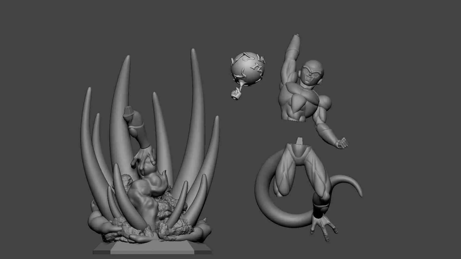 Dragon Ball Z Frieza fan art