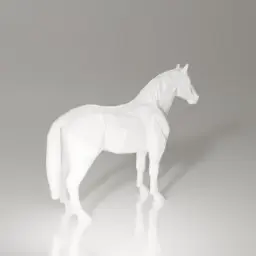 Horse - low poly