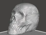 BLUMENTOPF MIT TOTENKOPF-3