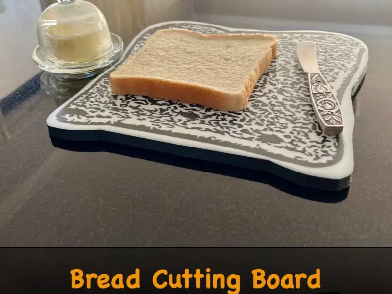 Neuartiges Brot-Schneidebrett