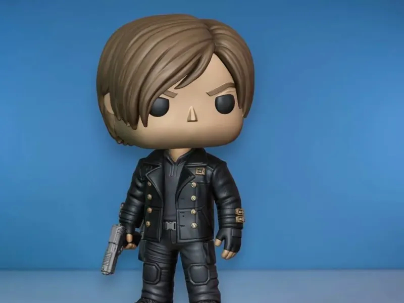 Leon Kennedy Funko Resident Style STL – Stylized Survival