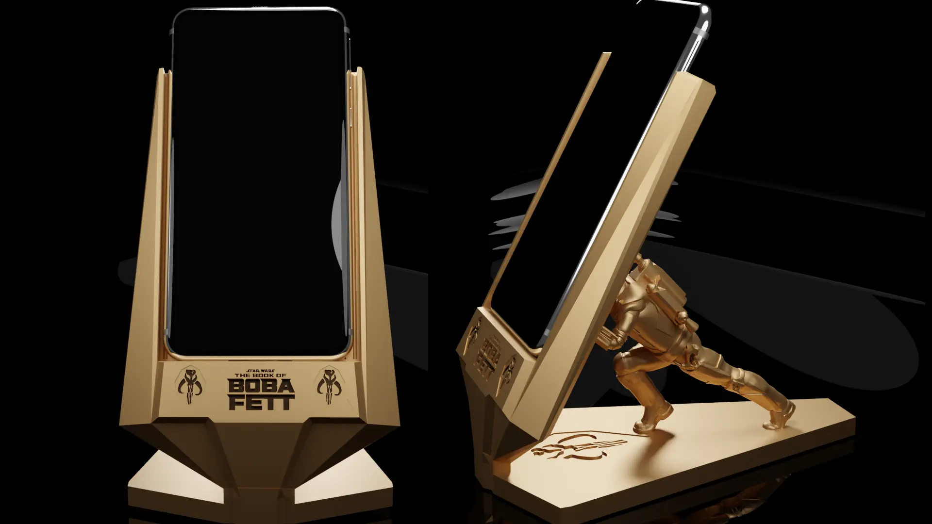 Boba Fett Phone Holder