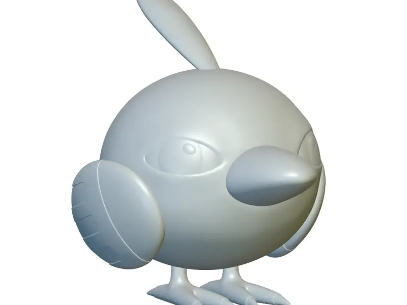 Pokemon Natu #177 - Ready for 3D Printing!