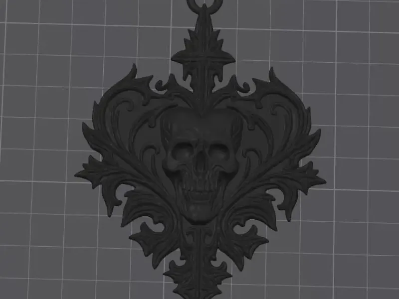 Merry gothmas, a christmas ornament for fellow headbangers