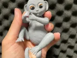 Artikulierter süßer 3D-Affe-2
