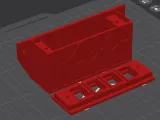 Keystone housing for mounting up to 4 keystone modules-9