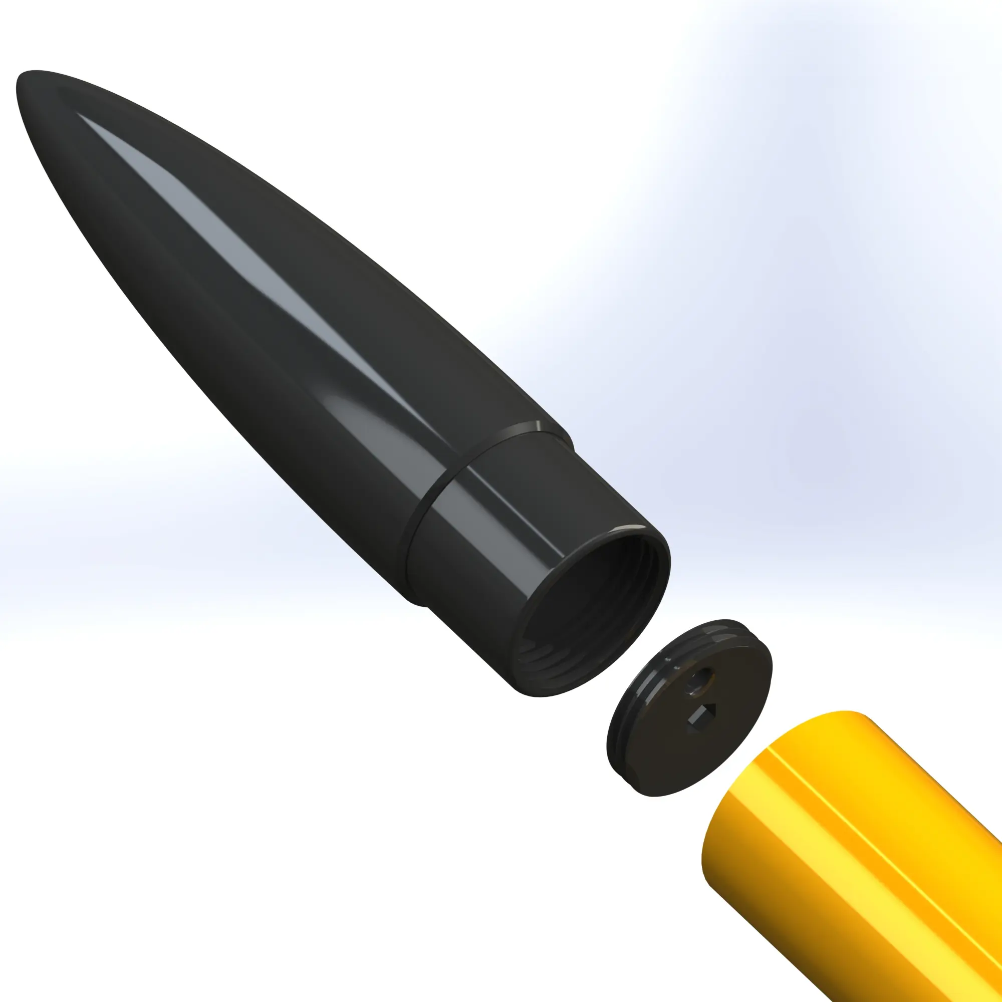Uçan roket modeli Para, Uzunluk 530 mm
