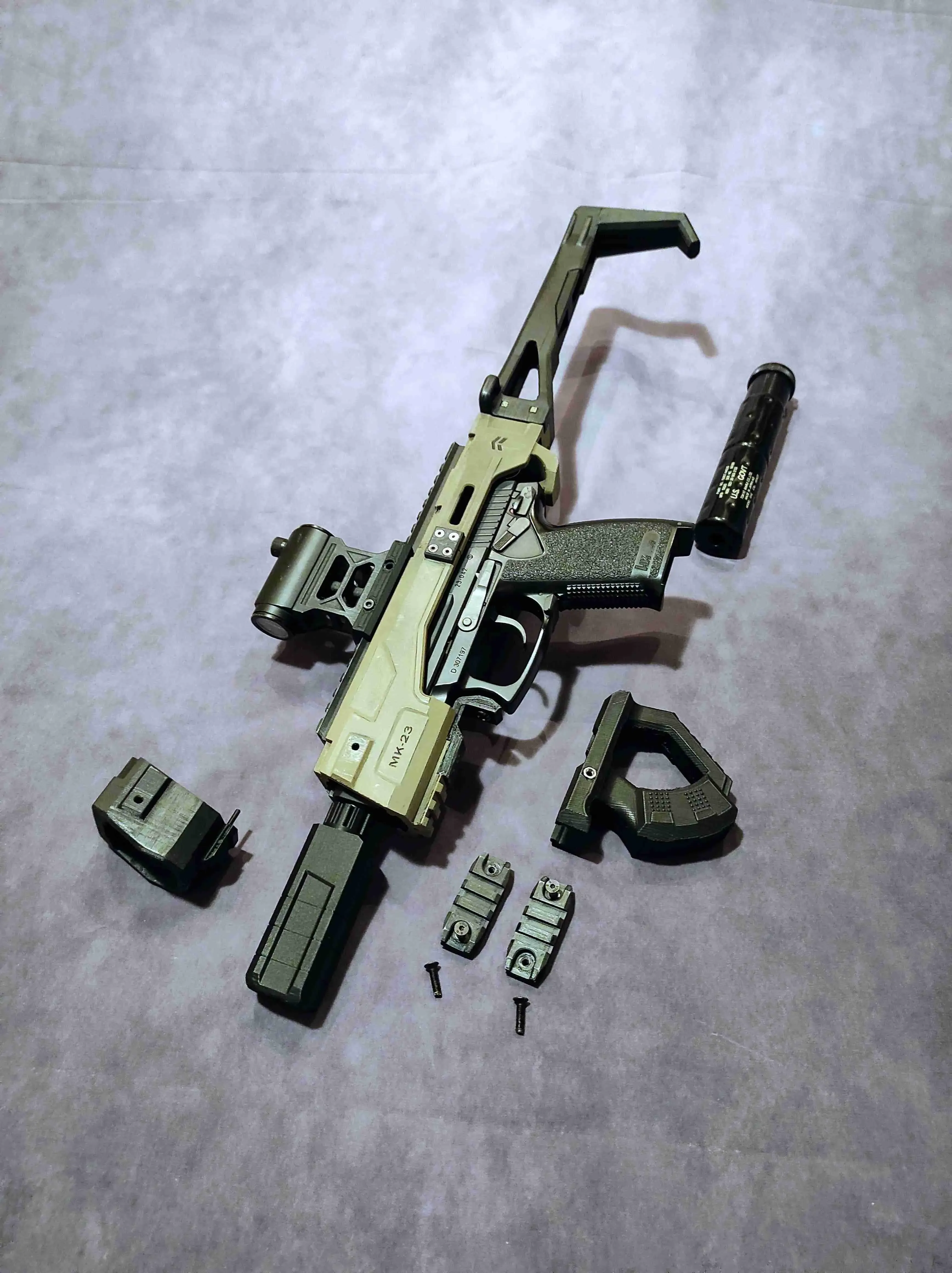 MK23 SOCOM Carbine kit AIRSOFT