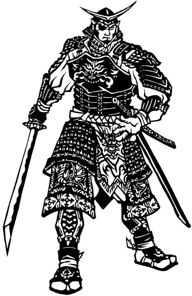 Free Miniature Games & Accessories STL Download - 2D Samuraiby SMT_M 🦊