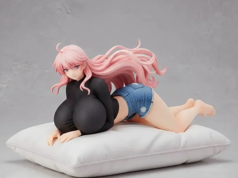 Cozy Pillow Cutie – Relaxed Glamour Pose Ecchi Figurine