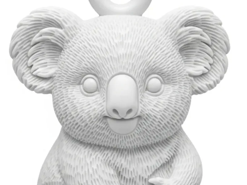 Chaveiro filhote de koala 