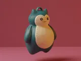 POKÉMON SNORLAX RAGDOLL KEYCHAIN OR PENDANT-3