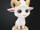 cute goat model-0