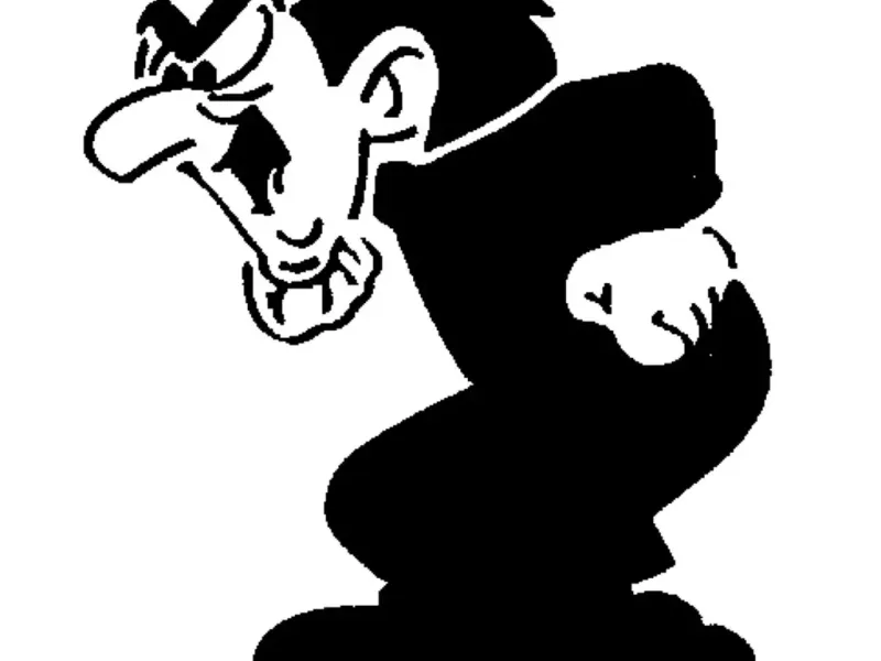 Gargamel stencil