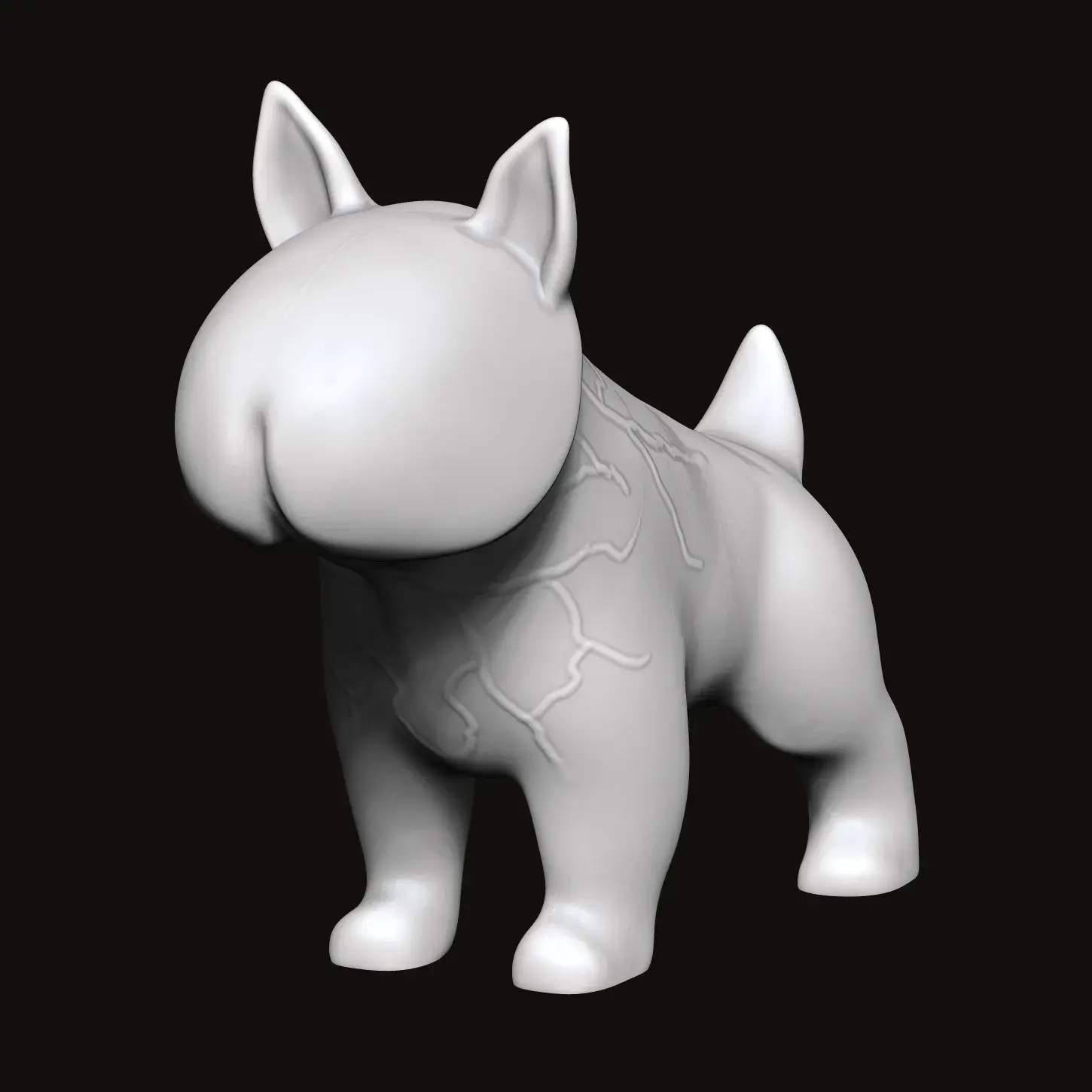 PENIS SCHWANZ BULLTERRIER