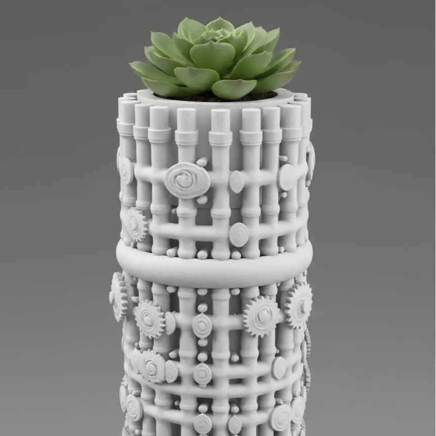 Random Plant Vertical Pot