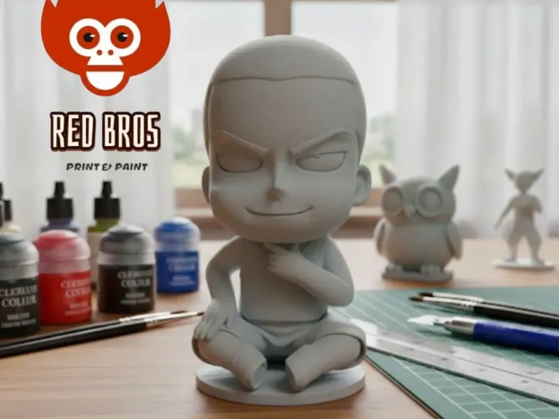 ¡El Autoproclamado Genio ha llegado!Hanamichi Sakuragi Chibi
