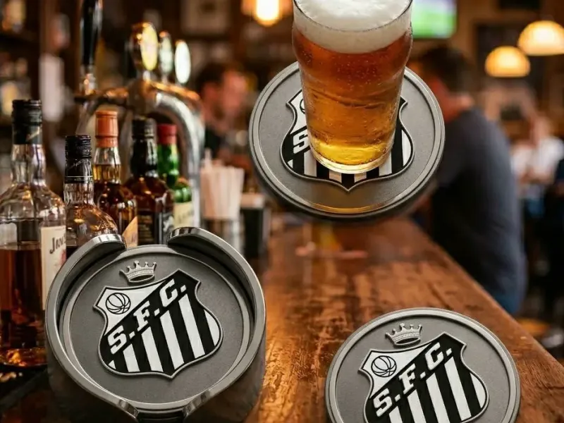 SANTOS COASTERS AND HOLDER
