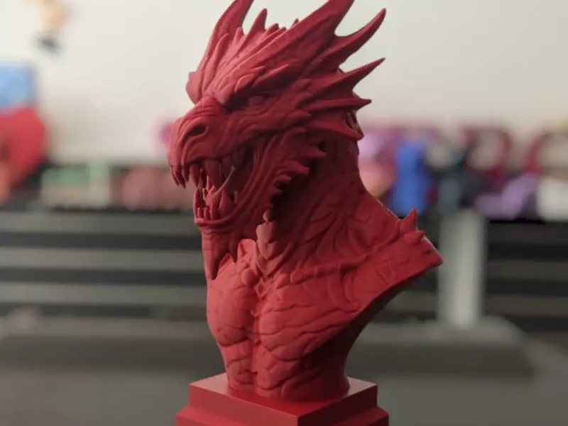 Busto de Dragón de Sangre