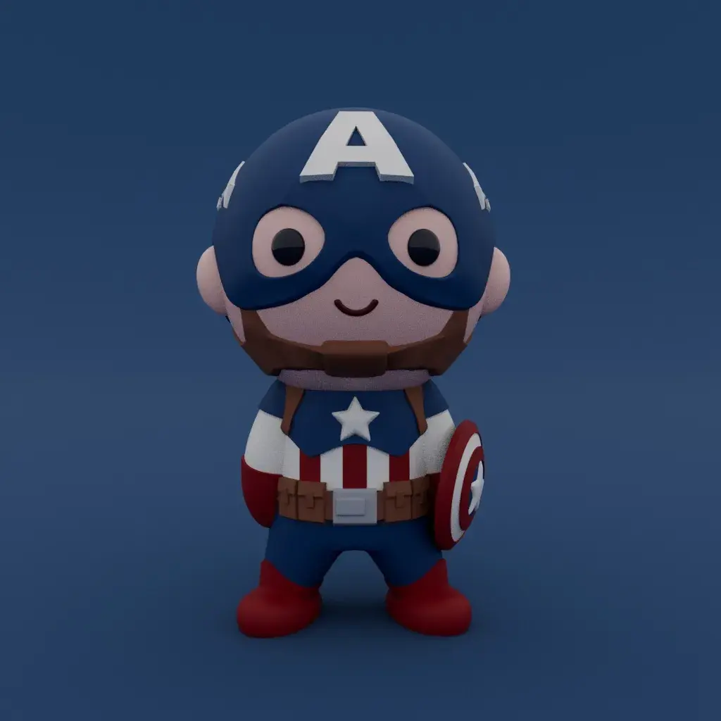 El pequeño Capitán América