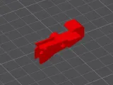 VW TOUAREG 7L armrest latch-2