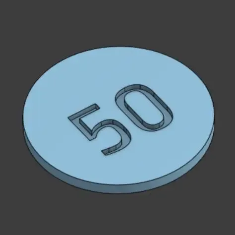 Mini Poker Chips (With Altoid Tin Insert)