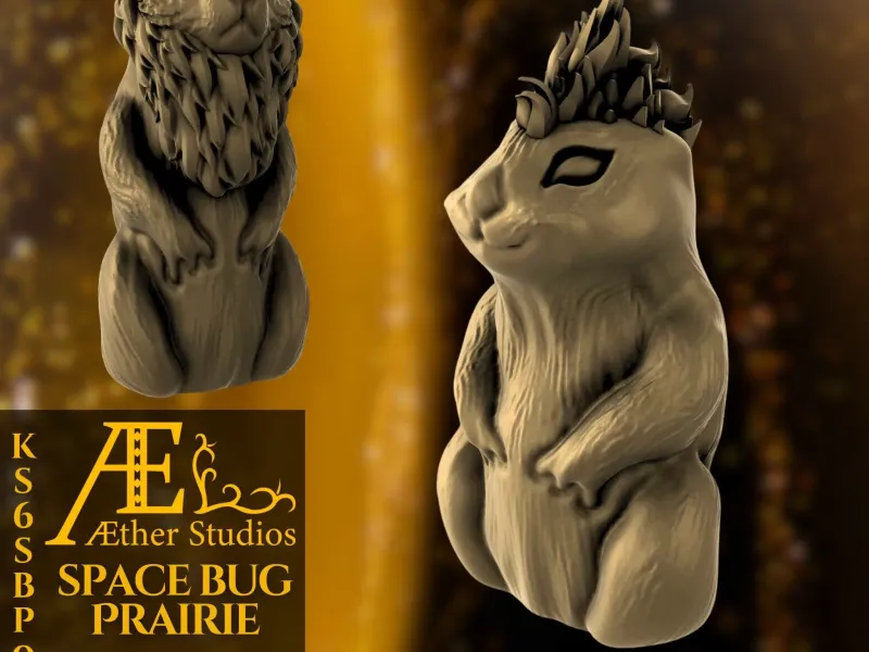 KS6SBP05 - Space Bug Prairie Dogs