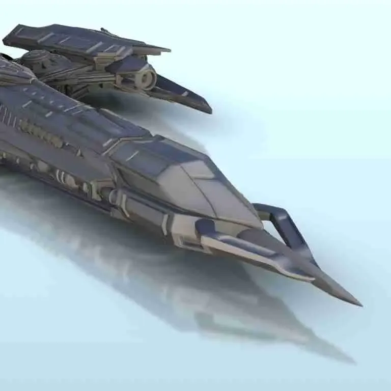 Istrib spaceship 10 - sci-fi science fiction future 40k legi