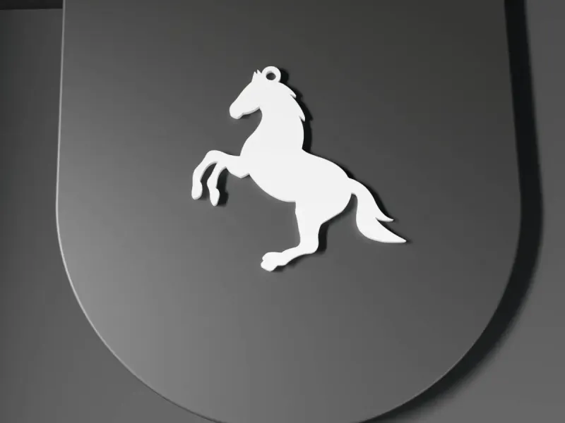 Free horse Keychain 02