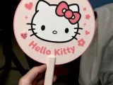 漫画风kt 扇子 hellokitty-1
