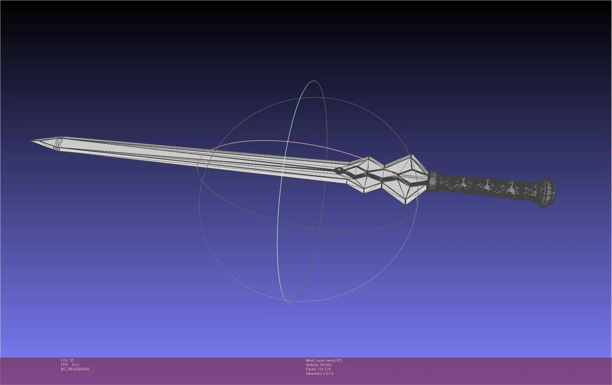 Sword Art Online Konno Yuuki Sword Printable Assembly