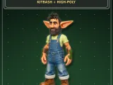 Garden Gnome Character Pack – Fantasy Garden Worker Kitbash-7