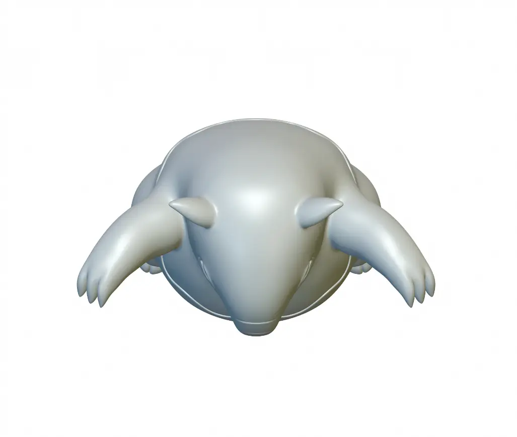 Pokemon Drowzee #96 - ¡Listo para imprimir en 3D!