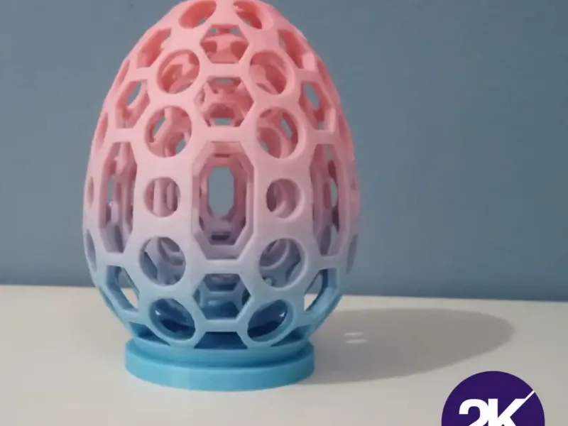 The Infinity Egg, funny decoration, no supports needed