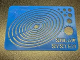 Solar system stencil plate - Draw our solar system-4