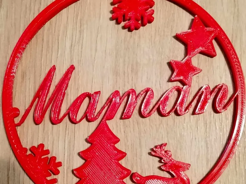 Boule de Noel Maman