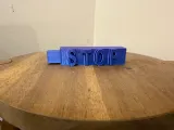 STOP - PANIC prank sign-1