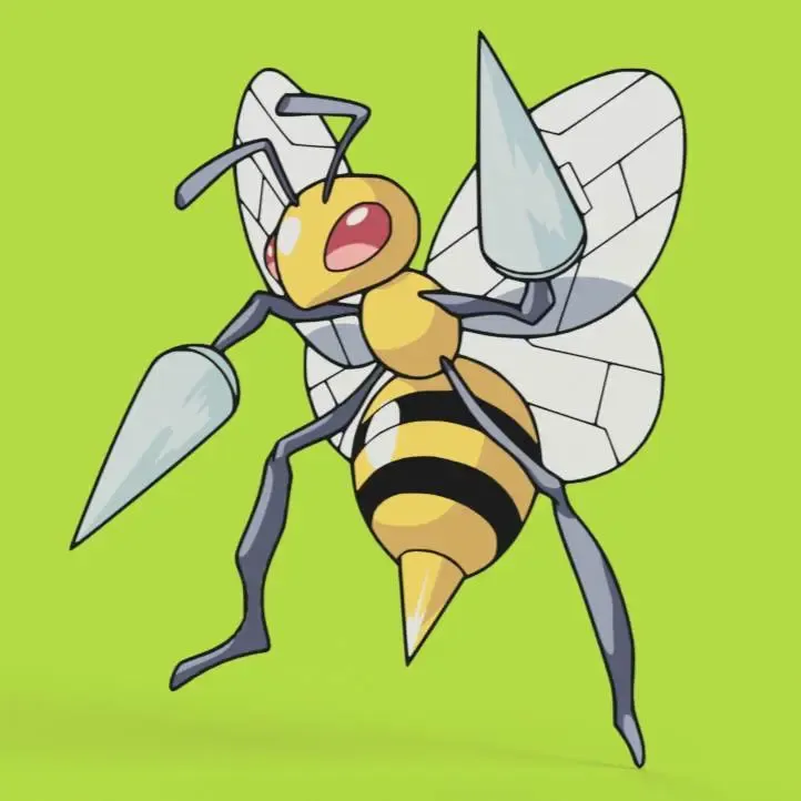 Beedrill Wall Art