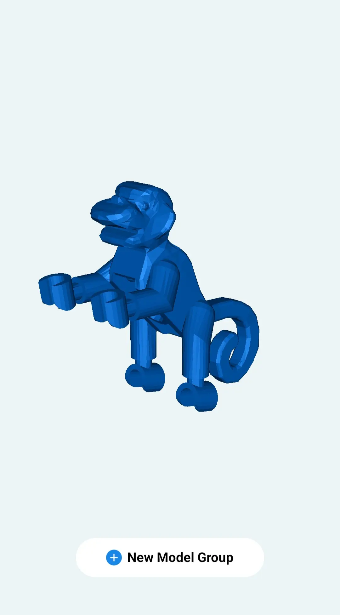 Minifigurero LEGO mono clásico