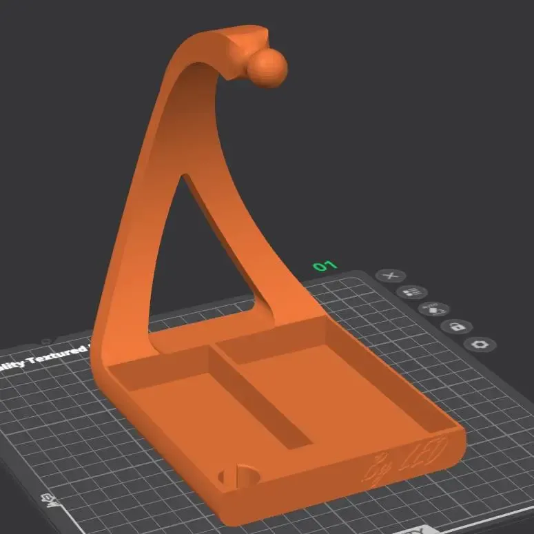 Phone stand for magnetic car holder