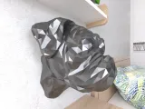 Boksör Köpek Kafası Lowpoly Düşük poli-0