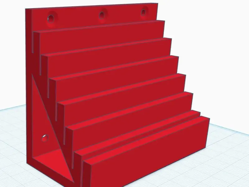 Wall Mounted Bed Plate Holder