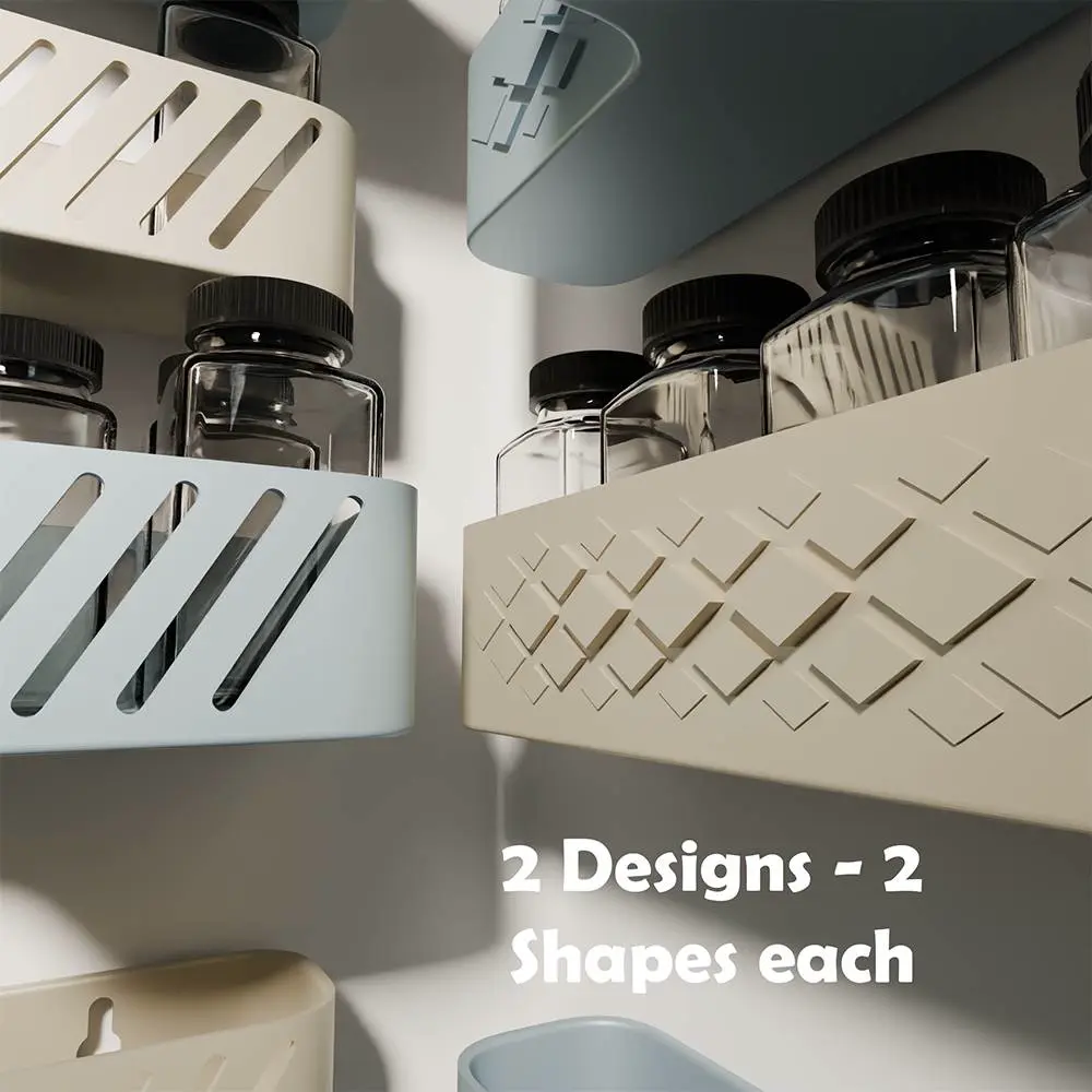 4-Pack Spice Racks with Screw Mounts🧂